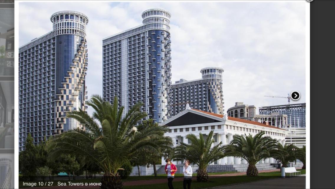 Apartment Sea Tower Khimshiashvili 15 Батуми Экстерьер фото
